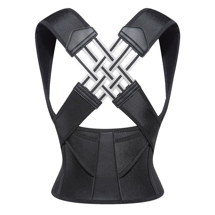 MALOOW Flexible Posture Correcting Back Brace for Upper Body Pain